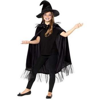 Accessori Strega Nero per Bambine Smiffy's