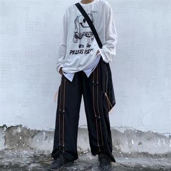 Pantalones de chándal estilo coreano para parejas