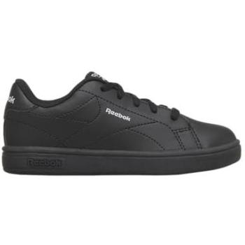 Reebok Sport Kids Court Clean – Mädchen Sneaker, 37, schwarz/Schwarz/Grau1, Synthetik