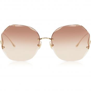 Óculos de Sol Dourados Feminino Bolon BL7098 A61