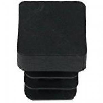 Pack de 4 Viroles Carrées Noires 12×12 mm – Blisters