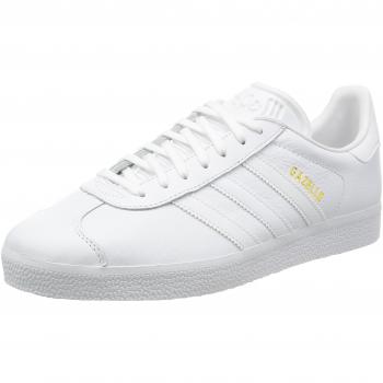 Adidas Gazelle Unisex Low-Top Sneakers White 10 UK