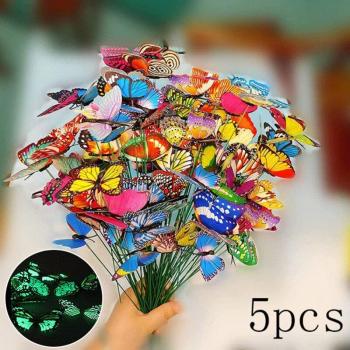 Decorative Glowing Butterflies