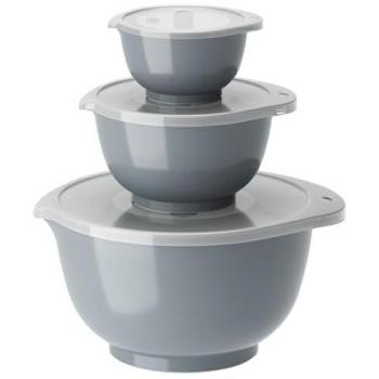Margrethe Bollesett 6‑Teil-Set – 250 ml/750 ml/3 l Dusty Blue