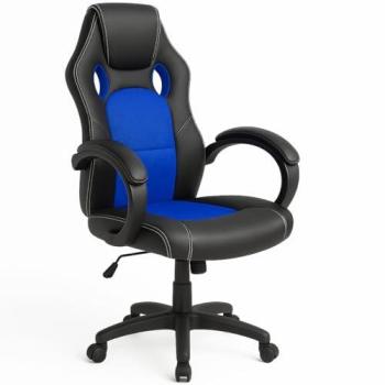 Racer Gaming Chair Blu Bakaji