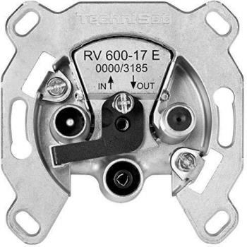 TechniSat Durchgangsdose RV 600-17 E (Antennendose), Antennenkabel