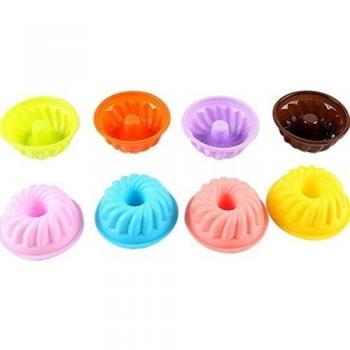 Jabón Creativo: Kit de 10 moldes de silicona circular al azar