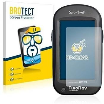 BROTECT Protector de Pantalla para CompeGPS TwoNav Sportiva2 Transparente