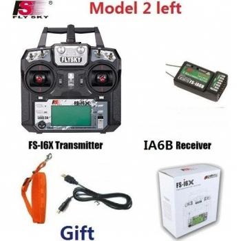 Flysky FS-i6X 10CH 2.4GHz con receptor A3 para aviones RC