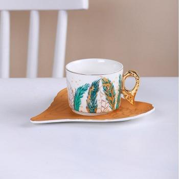 200ml Engel Keramik Tee Tasse mit Untertasse, europäischer Eleganz