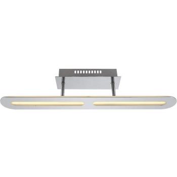 Plafonnier chromé LED 68057D – Globo, pour salon et salle à manger