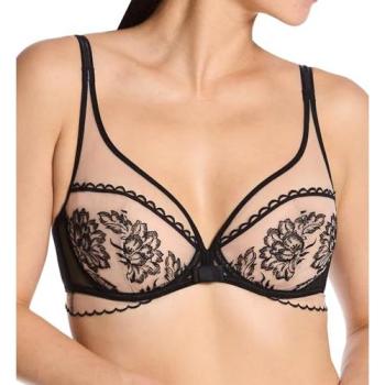 Soutien-gorge noir à bonnets couvrants