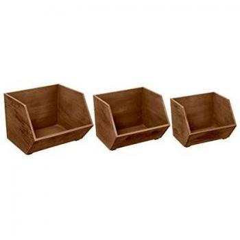 Cagettes de Rangement en Bois