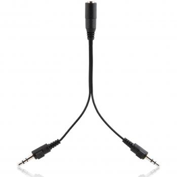 Cavo audio Y splitter 3,5 mm Wicked Chili