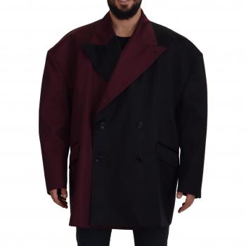 Dolce & Gabbana Men's Bordeaux Double Breasted Blazer