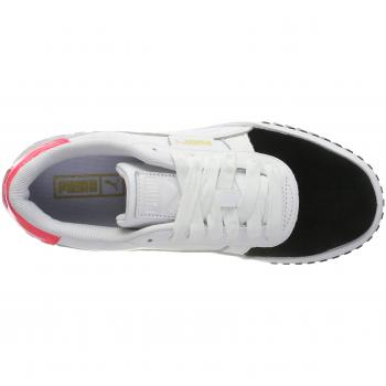 Puma Women's Cali Remix WN's Running Shoes in White/Black, Size 5 UK