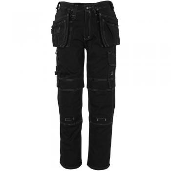 Schwarze Handwerkerbundhose „Atlanta“ von Mascot – 90 cm, C56