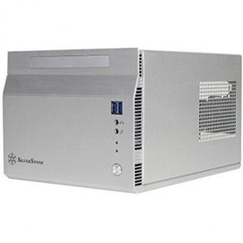 Sugo SilverStone SST‑SG06S‑Lite, Boîtier Mini‑ITX, Couleur Argent