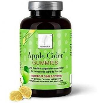 Gelée aux Pommes New Nordic 60 gommes mâchées