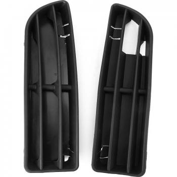Black Grille Cover Set for VW Jetta MK4 1999-2005 Front Bumper
