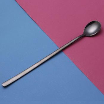 Stainless Steel Long Handle Spoons for Ice Cream and Cream (20/24cm)