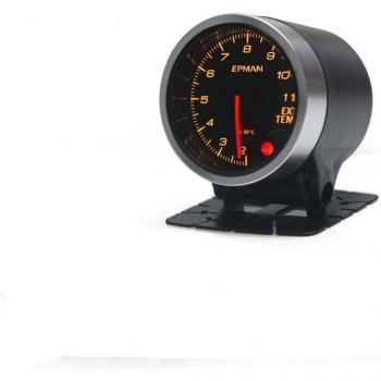EPMAN 2 52mm Digital Multicolor EGT Exhaust Temperature Gauge with Pod Holder and Sensor