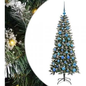BrightLeaf 150-LED Green Festive Tree (VidaXL)