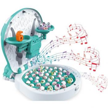 Juego de pesca al aire libre con almacenamiento