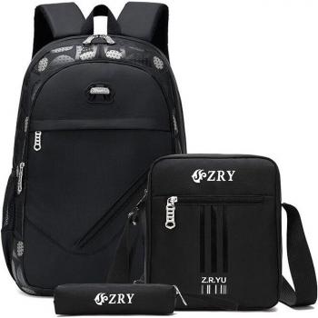 Stylish Camouflage School Backpack for Boys