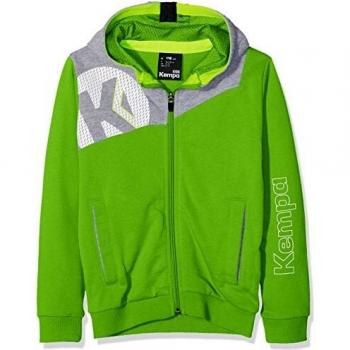 Kempa Core 2.0 Hoodie für Kinder, hope grün/dark grau melan, XXS