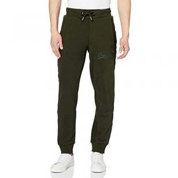 Superdry VL Tonal Tape Jogger Pantalon De Sport, Vert (Surplus Goods Olive Lo3)
