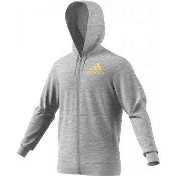 Adidas Herren Sweatshirt M Sid FZ CT – Schwarz mit Bräunlichem Farbton