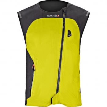 Gilet di Sicurezza Tech‑Air 3 V2 (Nero + Giallo) – Modello S