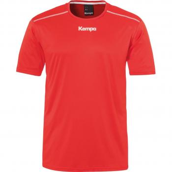 Kempa Poly T-Shirt Rot 2XL