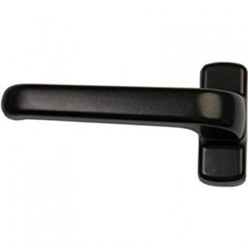 Barre d’appui double AMIG EPSILON aluminium noir 132 × 70 mm