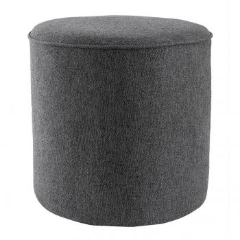 Pouf rotondo D40 cm grigio antracite COQ
