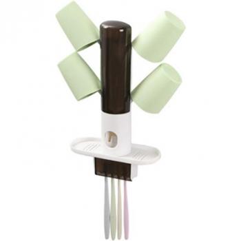 Exprimidor de pasta de dientes automático con portavasos MSU88