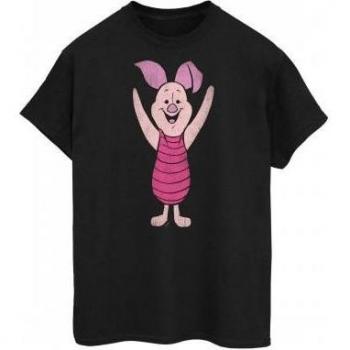 Winnie the Pooh Piglet Ladies' Cotton Tee in Boyfriend Fit
