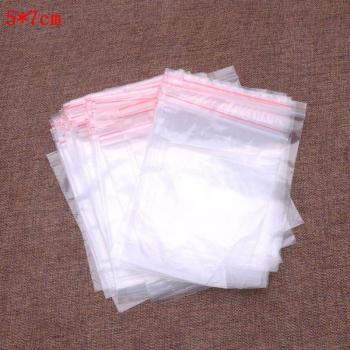 100pcs Zip Lock Poly Bags for Jewelry