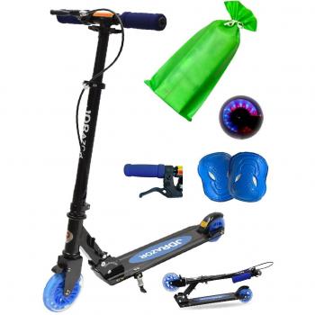 Razor LED‑Kickboard MS‑205RB – Tragbar, mit Handbremse und Ständer