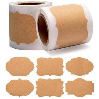 Stickers Kraft 600 – Etichette per Bottiglie e Serbatoi