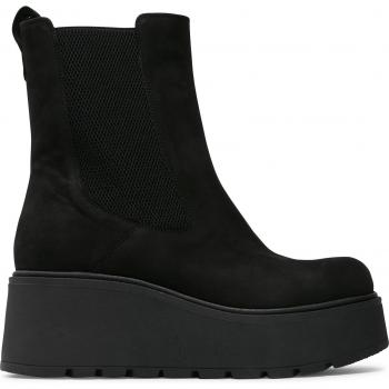 Hochwertige Stiefeletten R.Polański 1581 Schwarz