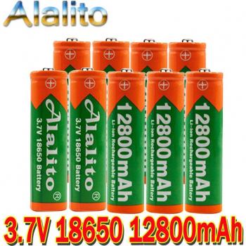 High Capacity 3.7V 18650 Rechargeable Battery for Headlamps
