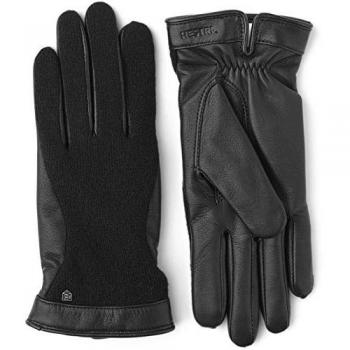 Hestra Saga Handschuhe Schwarz/Grau Größe 6 für Damen