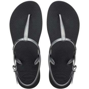 Havaianas Freedom Women's Sandals Black/Graphite 1164