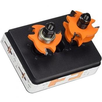 Herramienta de corte HM Z3, diámetro 47.6 mm, longitud 8 mm, juego de 2 fresas