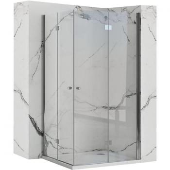 Cabina de ducha REA Fold 110x110 con diseño modular