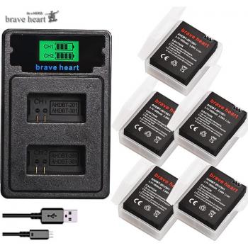 Hero 3 EnergyKit: Batterie, Chargeur Type‑C et Boîtier