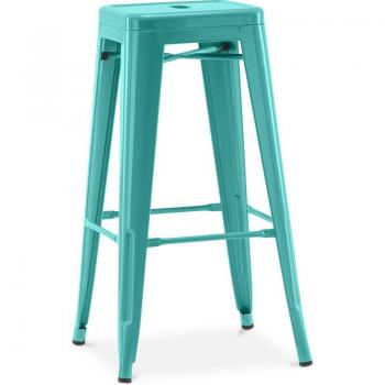 Stile Industriale Bar Stool 76 cm Green Pastel Stylix