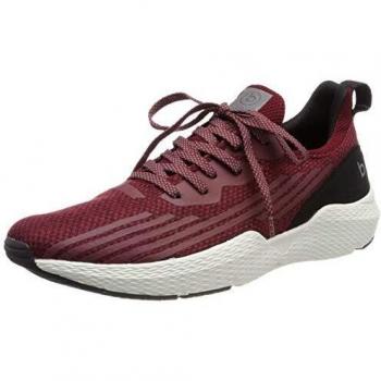 Bugatti Herren Schuhe mit Slip On Design in Rot, Größe 40 EU